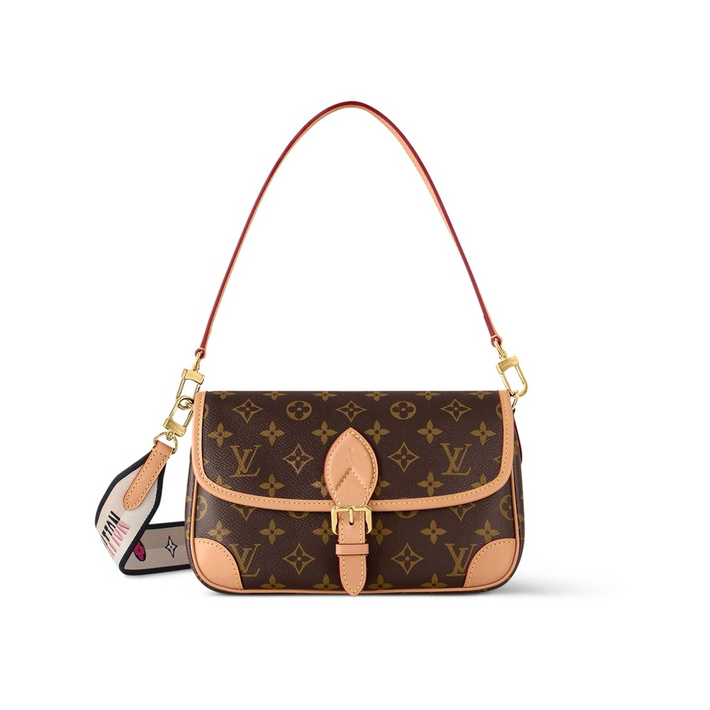 Louis Vuitton LV Monogram Crossbody Shoulder Bag Diane In Excellent Condition - Picture 7 of 16